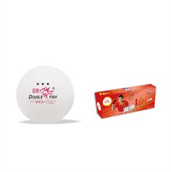 Quả bóng bàn Double Fish V40+ 3 sao (10 quả)